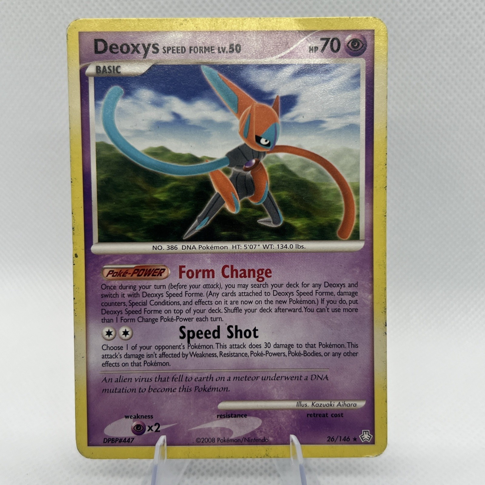 Deoxys Speed Forme 26/146 Legends Awakened Regular