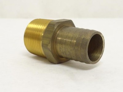 184954 Old-Stock; Industry-Std 6AFN7 Brass Hose Barb Fitting; Size: 1''