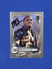 2025 Topps Chrome WWE Malik Blade #167 Signed Auto Autograph