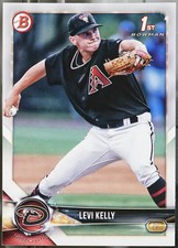 2018 Bowman Draft #BD-102 Levi Kelly Baseball NM