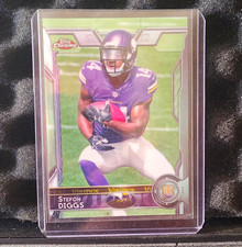 Topps 2015 Chrome Stefon Diggs #148 Minnesota Vikings Rookie Refractor