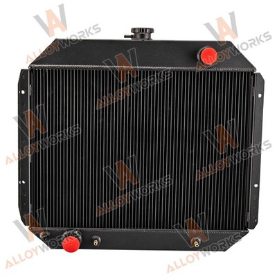 Aluminum 4 Row Radiator For 1966-1979 Ford F-100 F-150 F-250 F-350 Bronco Truck