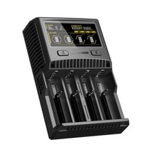 Nitecore SC4 Superb Charger Universal 4-Slot Quick Charger Li-ion IMR Batteries