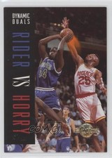 1994-95 Skybox Dynamic Duals Isaiah Rider Robert Horry #194 0y59