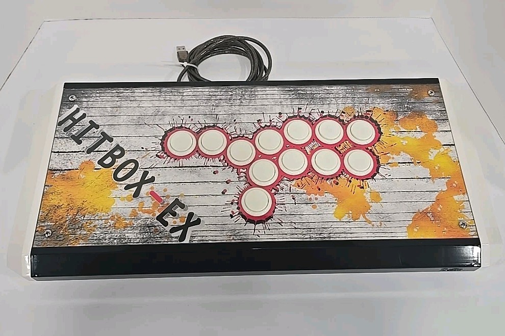 Hitbox Hit Box Arcade Controller Leverless From Japan TESTED