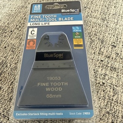 Blue Spot Tools 68 mm Feinzahn Multitool Klinge für Holz & Kunststoff