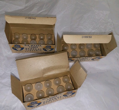 💡3 Vintage NOS GE Mazda Lamps Mazda 511 Bulbs 30 Total💡 - Picture 2 of 6