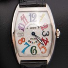 Franck Muller Cintrée Curvex 7502 Qz Farbe Träume Ziffernblatt 29mm Uhr