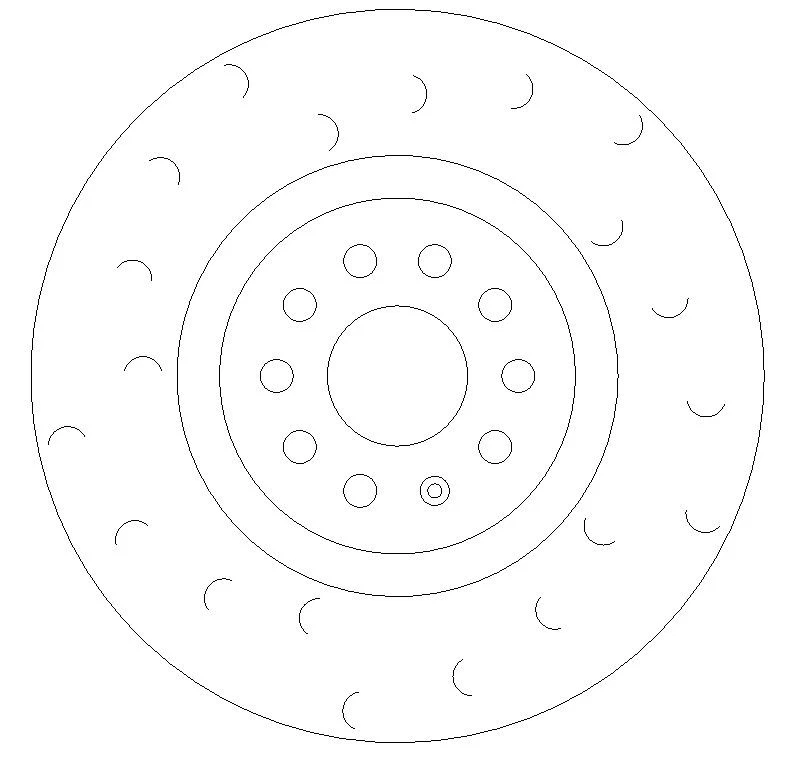 Front Brake Pads and Brake Discs to fit Audi S3 Quattro Performance Upgrade - Image 2 of 4