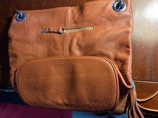 E5 - Handtasche - Groß - Leder - Rehbraun - ...