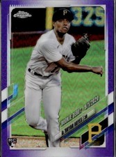 2020-21 Topps Chrome Kebryan Hayes Purple