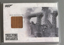 2010 James Bond Heroes and Villains JBR9 Bomb Detonator Box Relic Card