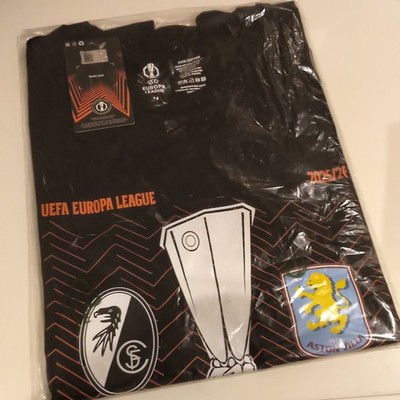 UEFA Europa League 2026 final T-shirt - SC Freiburg vs Aston Villa - size M