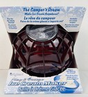 Original Play  Freeze Ice Cream Maker Ball Rolling Camping Play Red Pint NOS