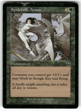 Spidersilk Armor C Mercadian Masques Normal 273 MTG HP