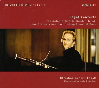 Christian Kunert - Fagottkonzerte [New CD]