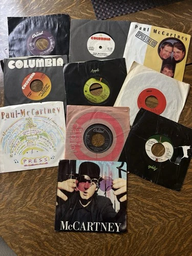 Lot of Paul McCartney/Wings 45 RPM Records See Pics