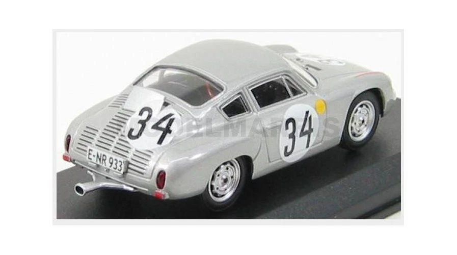 MEJOR MODELO 9381 Porsche - 1600GS Abarth N 34 le Mans 1962 Barth - Herrmann - sil Foto 2 de 2