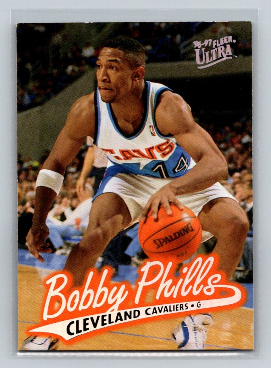1996-97 Ultra #22 Bobby Phills Cleveland Cavaliers Basketball Card