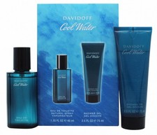 Davidoff Cool Water Gift Set 40ml Eau de Toilette EDT + 75ml Shower Gel