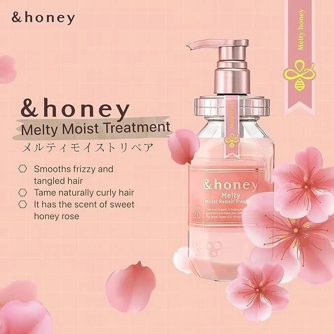 &-honey Melty Moist Repair Shampoo and Treatment Refill Set - Image 3 of 3