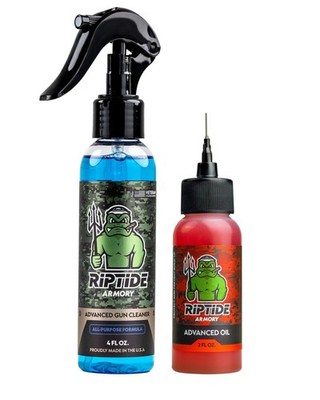 Armory Advanced Gun Cleaner & Gun Oil Kit - Cleans, Lubes, Protects Targeted ...