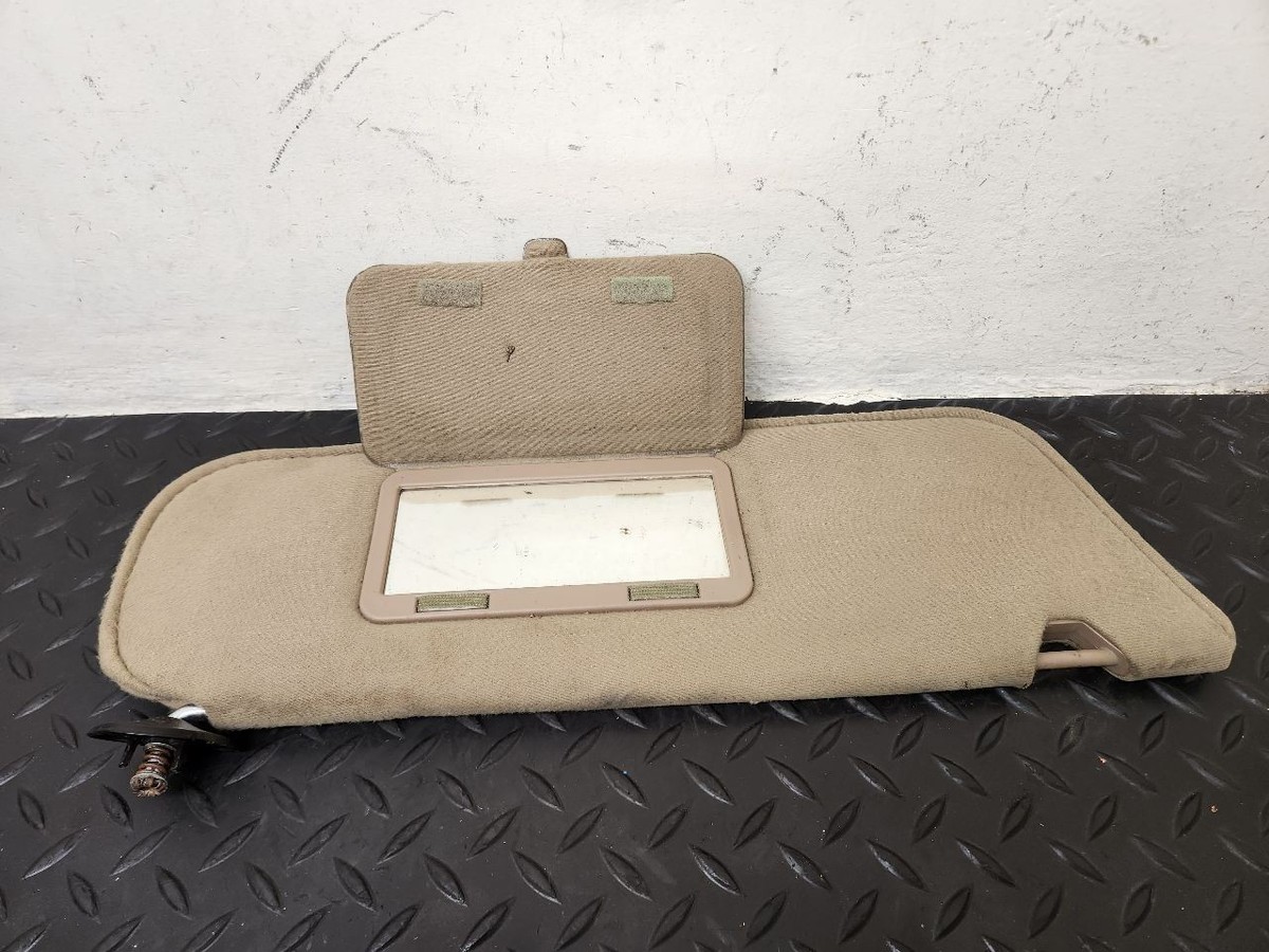 97-99 Ford Ranger Right Passenger Sun Visor Cloth Tan OEM XL5Z