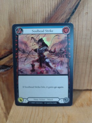 FLESH & BLOOD: Soulbead Strike  CRU068 Blue, Foil