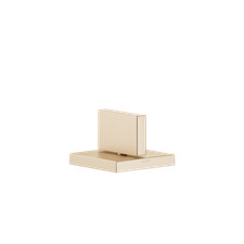 Dornbracht MEM Deck valve clockwise closing cold - Brushed Champagne 22kt Gold