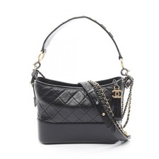 CHANEL Gabrielle De CHANEL Combination Hardware Shoulder Bag Calf (Cow Leather)