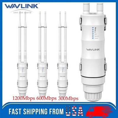 OUT/INDOOR WiFi 5 Range Extender Dual Band Router Wireless Repeater Access Point