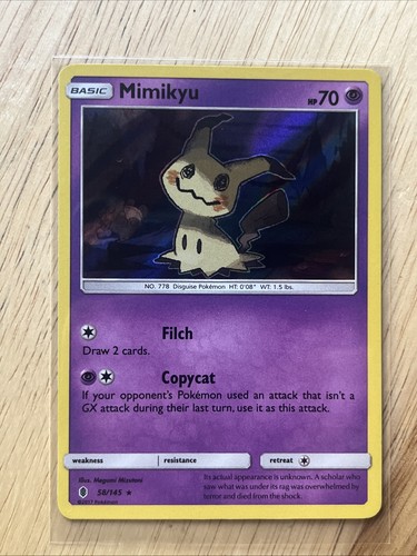 Mimikyu 58/145 Sm-Guardians Rising Holo