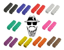 Original Lowrider Kraton Rubber Grips – Black Schwinn Cruiser & Chopper Style.