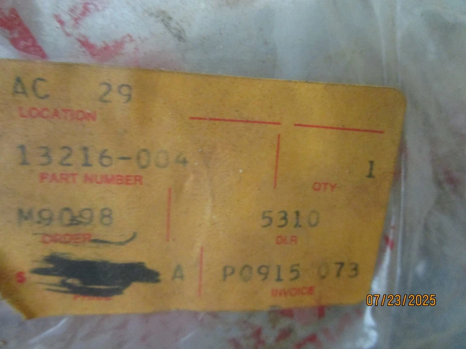 Nuevo de Lote Antiguo Kawasaki 1971-1980 MT1 KV75 OEM Conjunto de Engranaje de Embrague N.º de Parte:13216-004 Foto 3 de 3