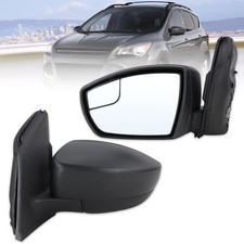 Left Driver Side Mirror Compatible With 2013 2014 2015 2016 Ford Escape With M..
