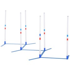 Dog Agility Equipment Weave Pole Agility Starter Kit Pet Outdoor Exercise Set