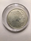 (1) 1oz .999 Fine Silver Round Classic BUFFALO INDIAN DESIGN X-Rayed FREE SHIP!