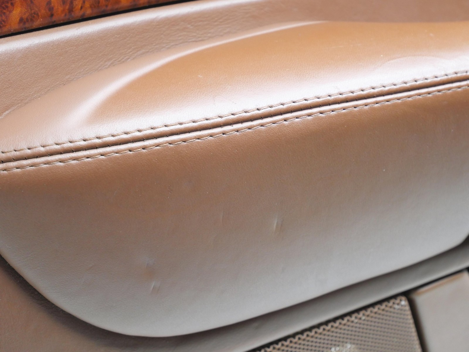 2005 Bentley Continental GT Front Driver Door Panel Left LH Saddle Brown 59k OEM