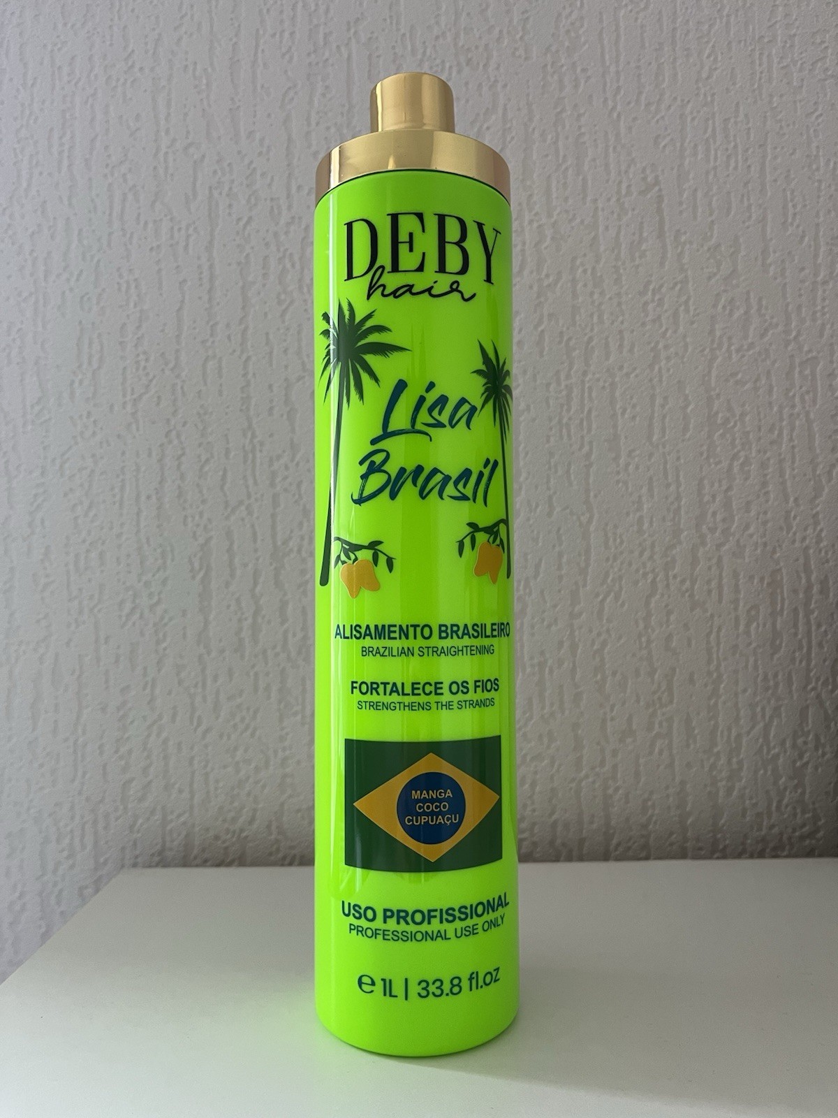 Lissage brésilien Deby Hair 1L pour cheveux rebelles et frisés