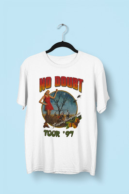 No Doubt Tragic Kingdom Tour White Men S-234XL T-Shirt