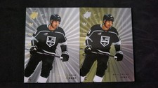 24-25 UD SPX Hockey Rookie GOLD + SILVER Parallel 104 Akil Thomas 2 LOT 