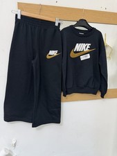 Girls Nike Tracksuit Uk Size 6 Years New with Tags Black