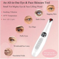 Eye Massager for Dark Circles  Puffiness, Red Light Therapy