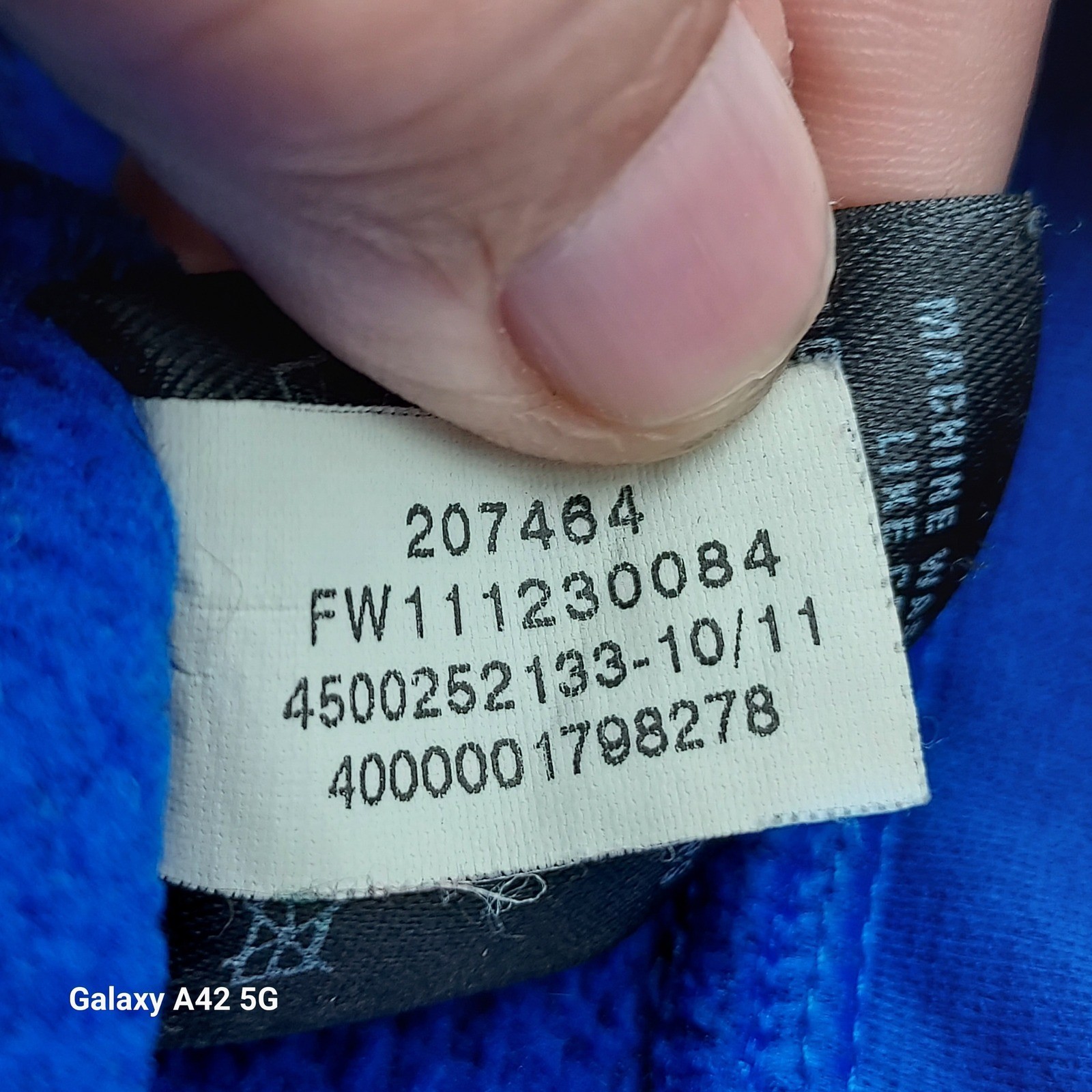 Under Armour Youth Hoodie Pullover Blue Gray Logo Loose Fit MED thumbnail 6