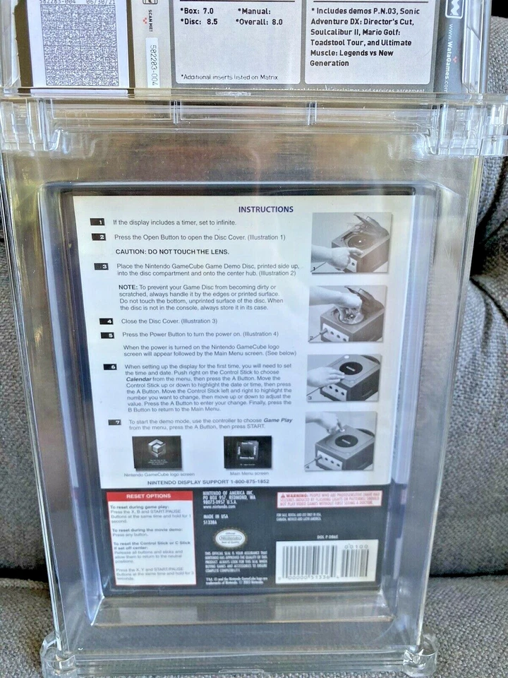 2003 Nintendo Gamecube Interactive Multi-Game Demo Disc Version 11 CIB WATA 8.0 - Image 3 of 4