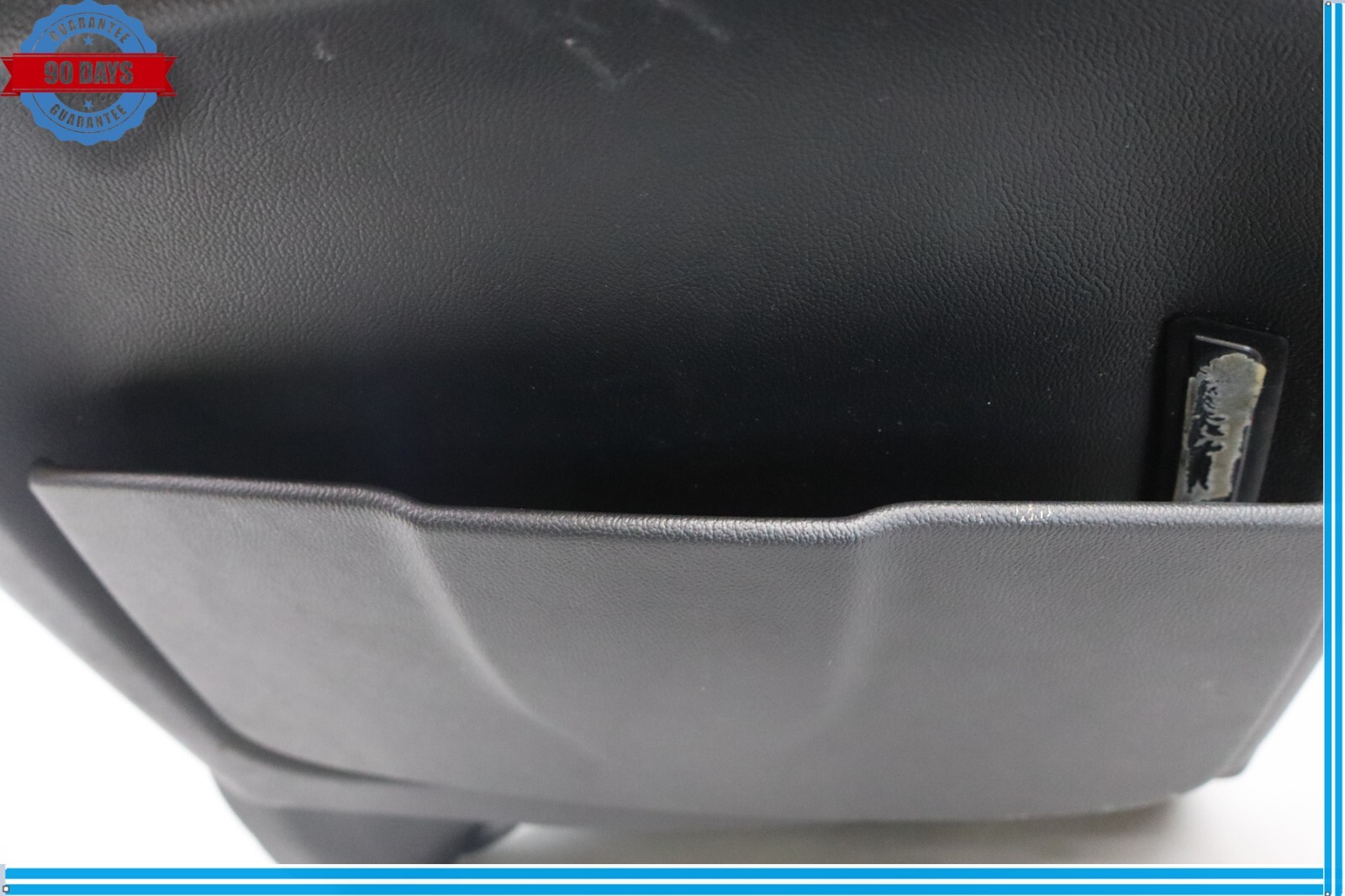 14-17 Maserati Quattroporte Front Left Seat Back Plate Cover Panel Black Oem