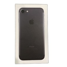 iPhone 7 Black 128 GB EMPTY BOX ONLY No Phone.