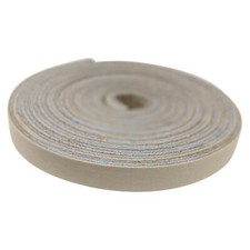 Leather Strip 3/8 Inch Wide 72 Inches Long with NO Splices by TOFL Beige