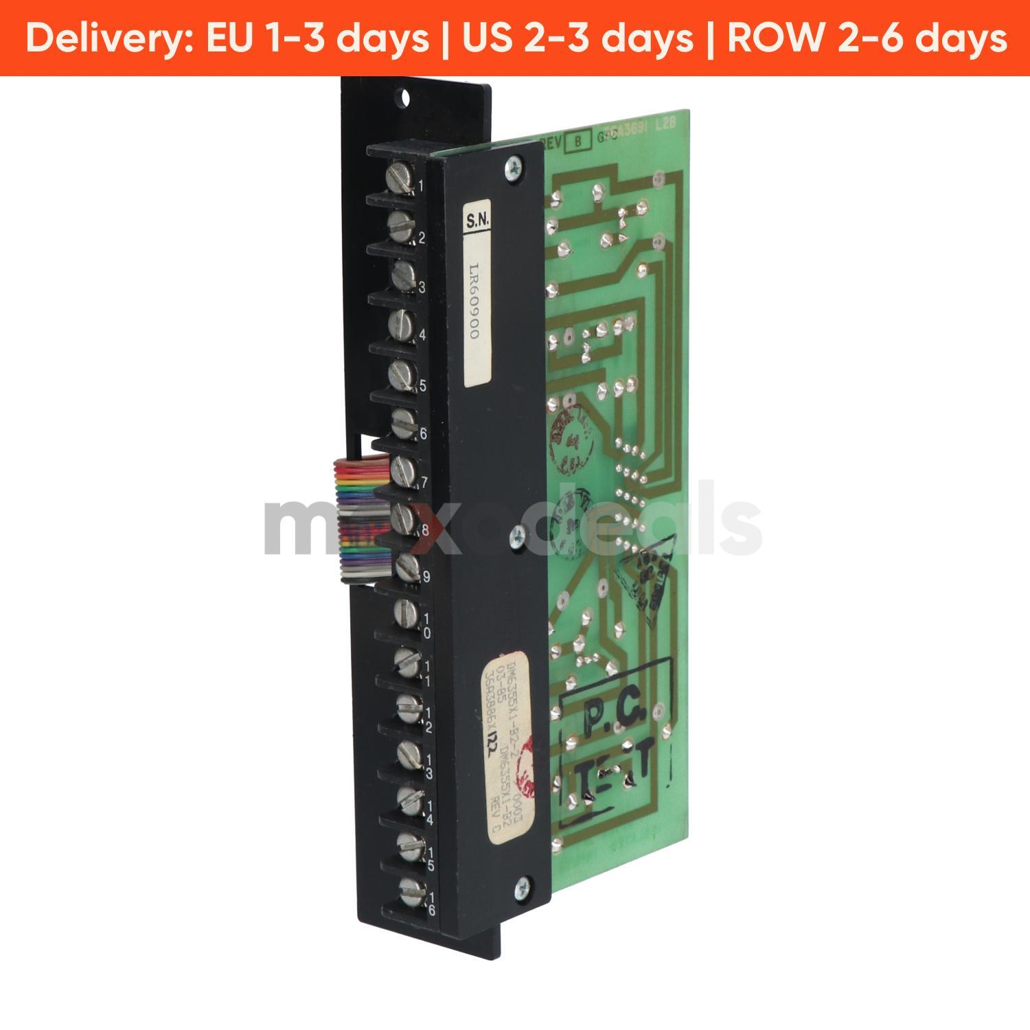 Carte Profibus DP Fisher-Rosemount 12P2062X062 KJ3007X1-BA1 - Pour Automates