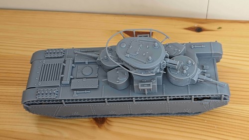 Soviet T-35A Heavy Tank - WW2 / WWII -- Bolt Action 20mm / 1:72 Scale - Picture 2 of 5
